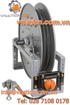 cable reel / manual / spring / fixed