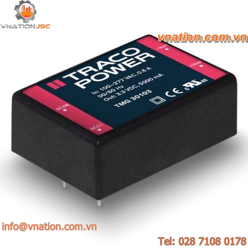 AC/DC power supply / encapsulated / plastic package