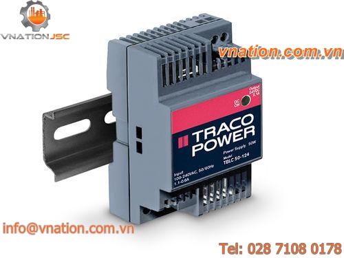 AC/DC power supply / for industrial applications / DIN rail / switching