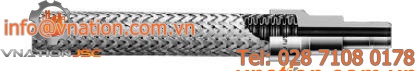gas hose / high-temperature / stainless steel