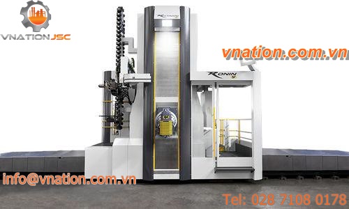 3-axis CNC milling machine / horizontal / traveling-column / high-precision