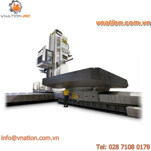 CNC boring mill / universal / 4-axis / hydrostatic