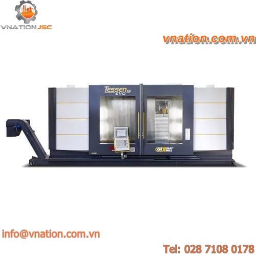 3-axis CNC milling machine / vertical / traveling-column / with fixed table