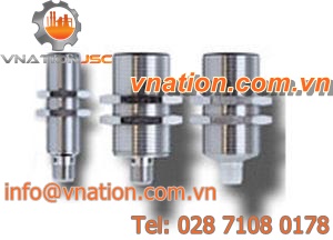 inductive proximity sensor / cylindrical / brass