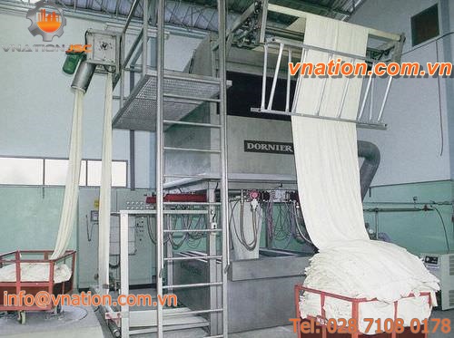 drag finishing machine / industrial / for textiles