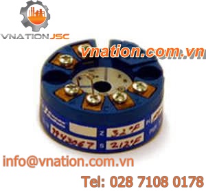 probe head-mounted temperature transmitter / RTD / thermocouple / analog