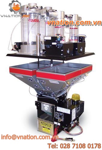 granulates batch blender / gravimetric / pneumatic / hopper