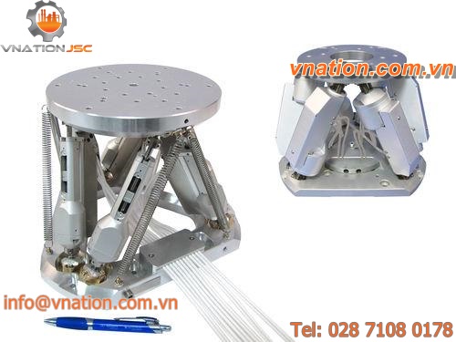 6-axis micro-positioning system / hexapod / with parallel kinematics