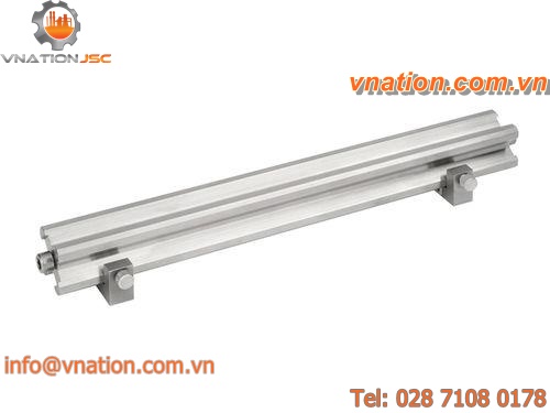 carrier rail / precision / steel / for optical component mounts