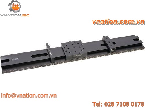 carrier rail / precision / aluminum / for optical component mounts