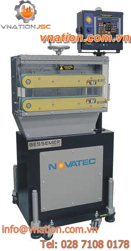 profile extrusion line caterpillar haul-off / for pipe extrusion lines