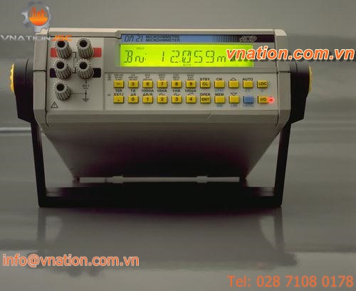 microhmmeter / digital / bench-top / 4-wire