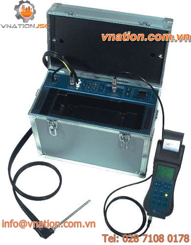 gas analyzer / water / oxygen / carbon dioxide