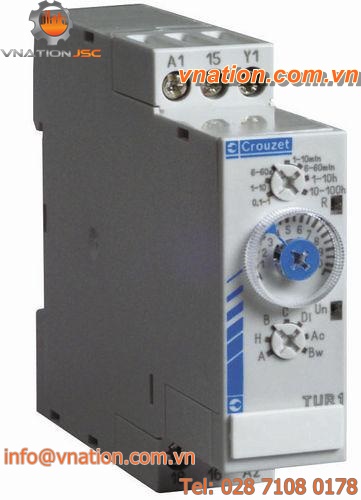 electronic time relay / multi-function / DIN rail