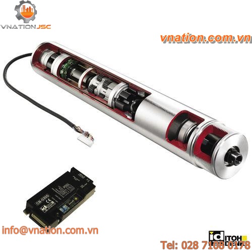 brushless DC rotary motorized roller