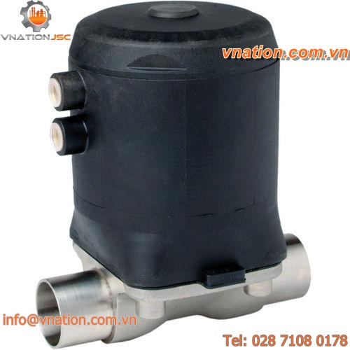 diaphragm valve / for water / for oil / for steam