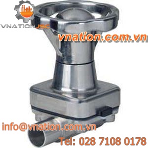 diaphragm valve / manual / for water / for oil