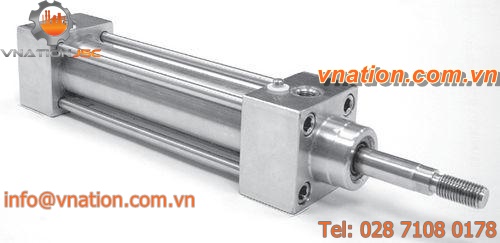 pneumatic cylinder / double-acting / food / chemistry