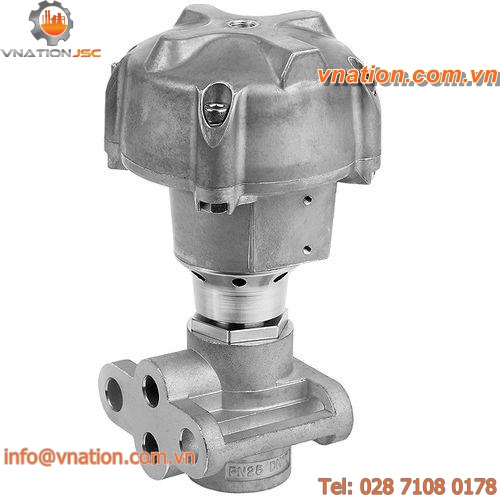 disc valve / for steam / compact / padmount