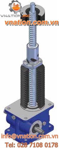 worm gear screw jack / motorized / translating screw / ball screw