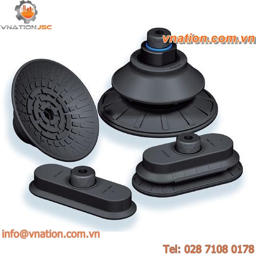 oval suction cup / handling / for gripping / for the automotive industry