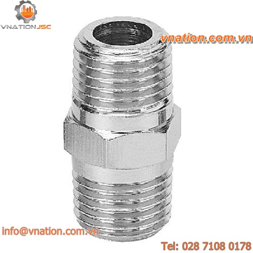 brass nipple / nickel-plated