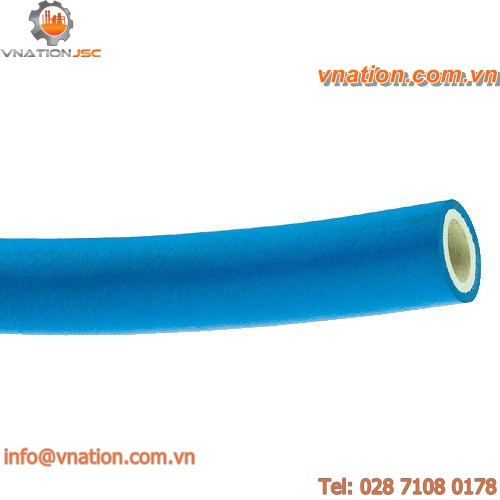 hot water hose / food-grade / rubber / abrasion-resistant