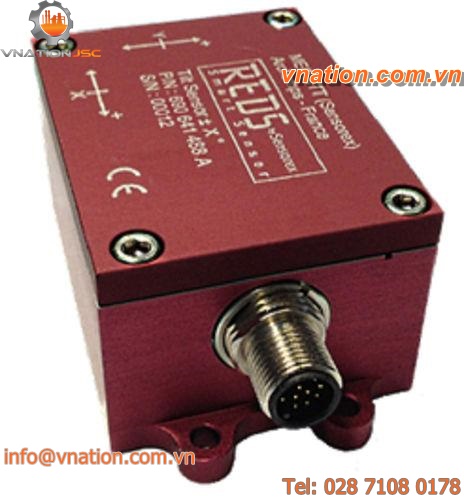 multi-axis inclinometer / Modbus / 4-20 mA / USB