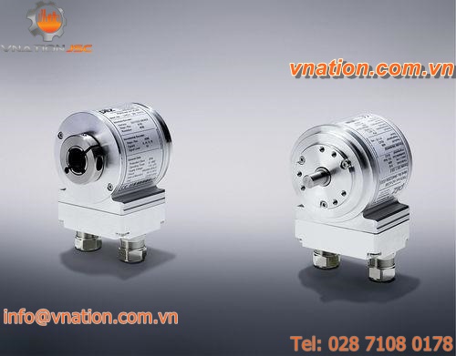 absolute rotary encoder / magnetic / optical / solid-shaft