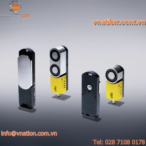 safety gate system with solenoid interlock