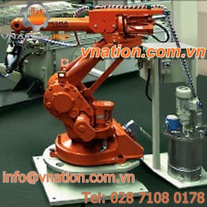 articulated robot / 5-axis / de-molding agent projection / for injection molding machines