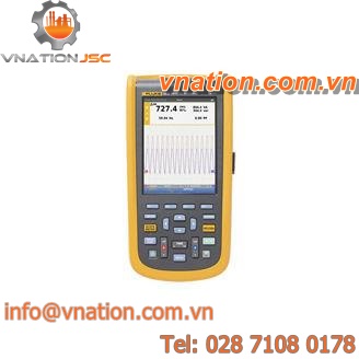 digital oscilloscope / hand-held / 2-channel / compact