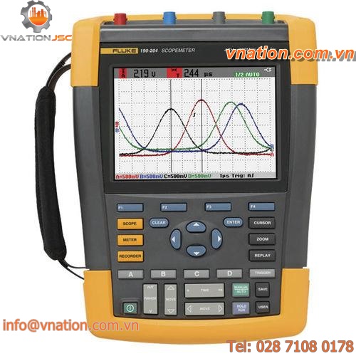 digital oscilloscope / portable / 2-channel / 4-channel