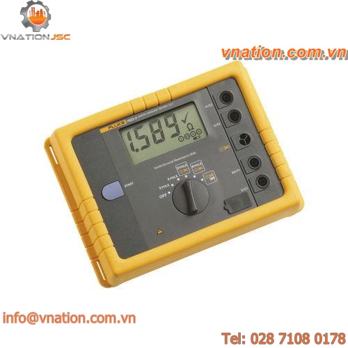 ground tester / earth resistance / digital / rugged