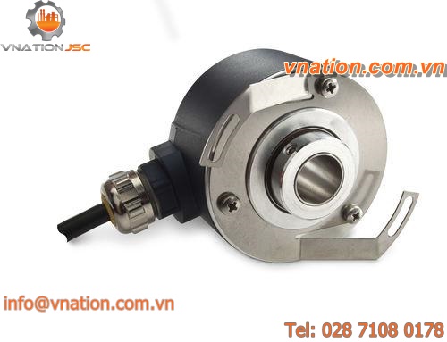 incremental rotary encoder / magnetic / hollow-shaft