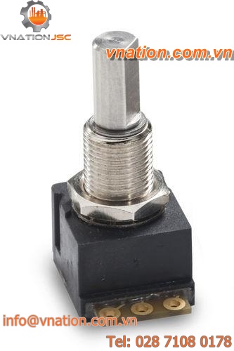 panel-mount precision potentiometer