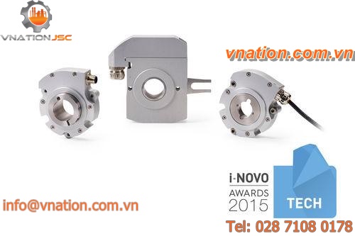 absolute rotary encoder / incremental / magnetic / hollow-shaft