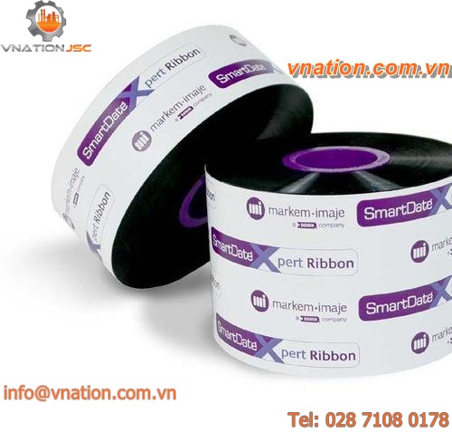 thermal transfer ribbon / resin-based / for label printers