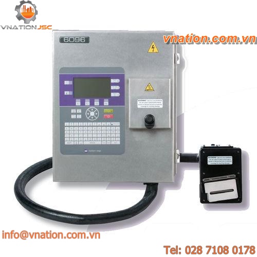 hot marking machine / for integration / small character / stainless steel