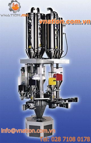 jet mixer / continuous / gravimetric