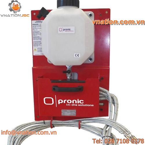 oil lubrication unit / minimal quantity / for spindles / pneumatic