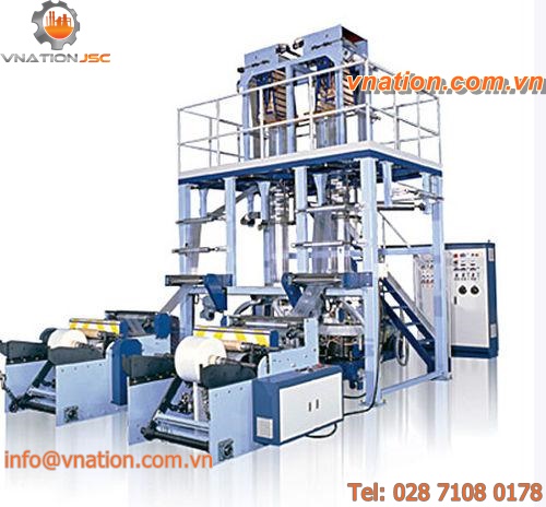 blown film extrusion line / for LDPE / for HDPE