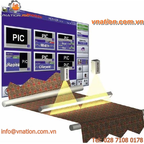 smart vision sensor / for the textile industry / for pattern detection