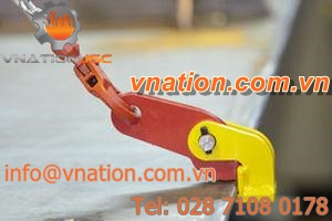 horizontal lifting clamp / for sheet metal