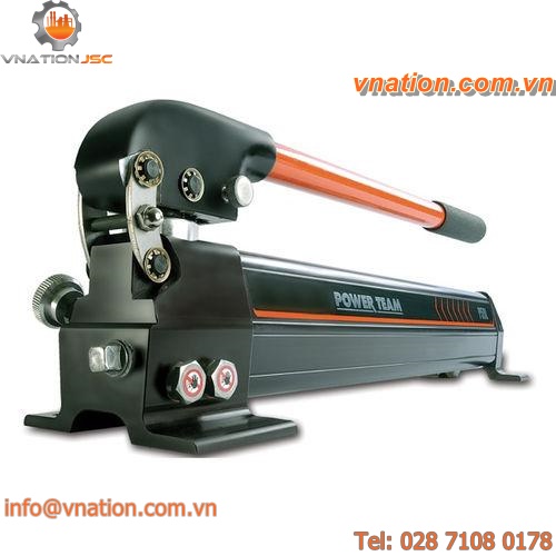 piston hydraulic pump / manual