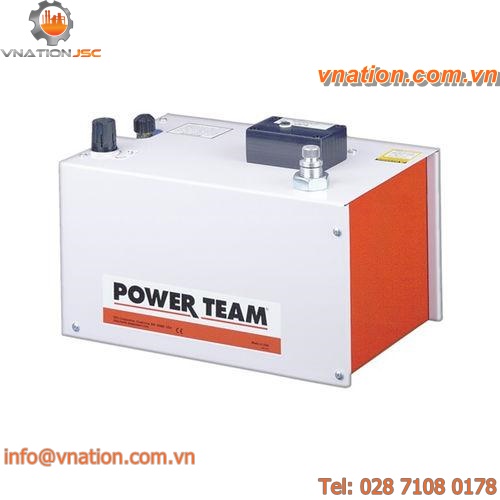 piston hydraulic pump / air-operated