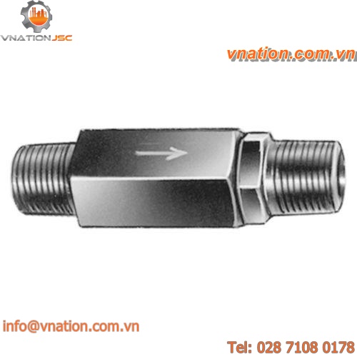 hydraulic check valve / in-line