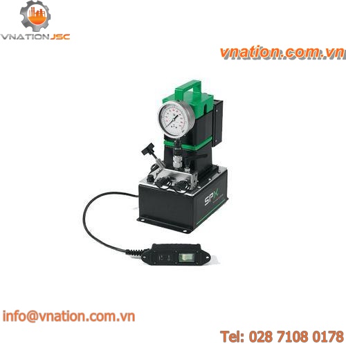 piston hydraulic pump / electrically-powered