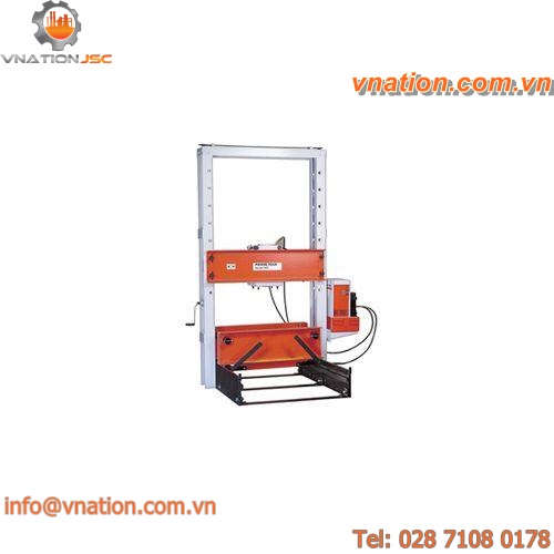 hydraulic press / straightening / vertical / H-frame
