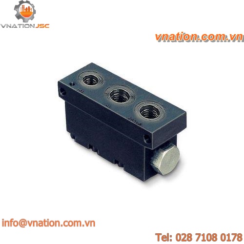 cartridge check valve / poppet / flow control / pilot-operated